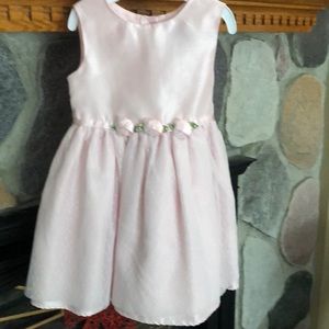 VERY NICE BROOKE LINDSAY PINK LITTLE GIRLS DRESS